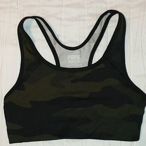 Pink sports bra size extra small